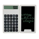 Desk Portable Basic Calculator W/ Erasable Notepad & Stylus