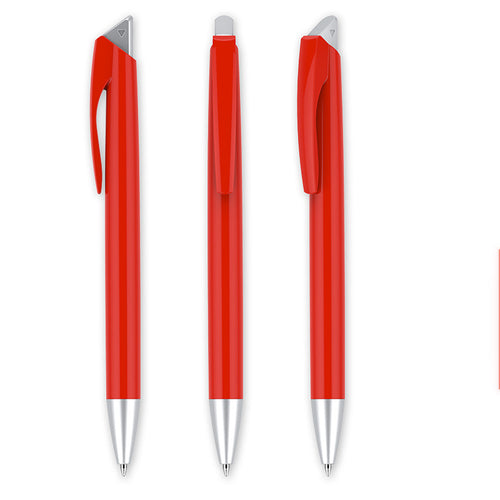 Black 1.0mm Plastic Click Ballpoint Pen