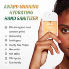 Pocket-Sized Colorful Moisturizing Hand Sanitizer Spray