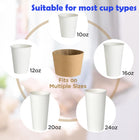 Disposable Coffee Kraft Cup Sleeve