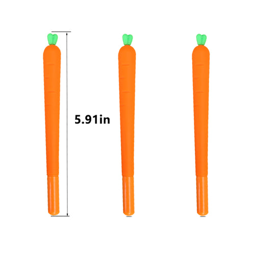 Carrot-shaped Gel Pen