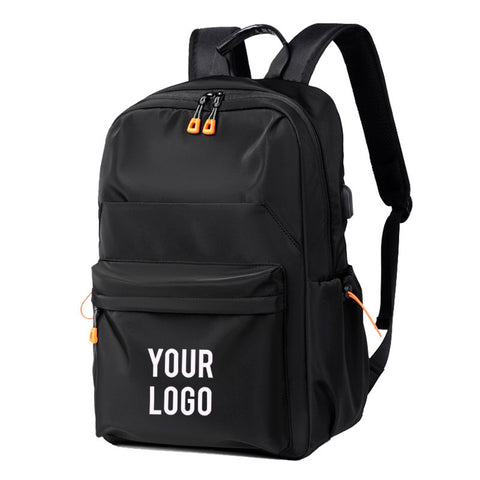 Casual Laptop Backpack With Usb Charging Port For Men