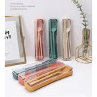 Wheat Straw Portable Cutlery Set