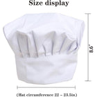 Adjustable Elastic Kitchen Cooking Chef Hat