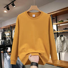 Pure Cotton Loose Round-neck Sweatshirt