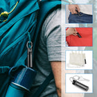 Small Portable Pill Box Keychain