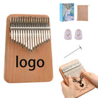 Wooden Kalimba Thumb Piano 17Keys For Kids Beginners
