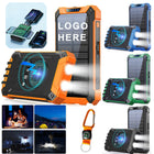 Solar Power Bank 20000mAh With Wireless Charger