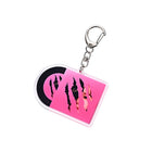 Acrylic NFC Music Keychain