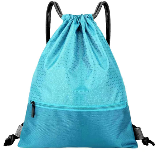 20'' Zippered Waterproof Drawstring Backpack