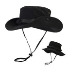 Sun Hat Wide Brim Boonie Hat with Drawstring