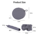 Ultra Light 2 In 1 Self Pump U Shaped Neck Pillow