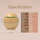 7 Colour LED Air Diffuser & Humidifier
