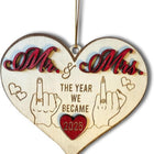Creative Christmas Wooden Hanging Ornament