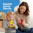 Squeezable Smile Face Guy Phone Holder
