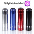 Mini 9 Led Uv Violet Flashlight
