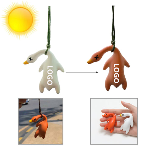Color Changing Duck Keychain