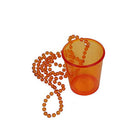 Plastic Birthday Party Shot Cups with Beaded Necklaces
