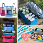 Beach Tote Bag with Detachable Cooler