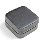 Square Velvet Jewelry Box With Mirror