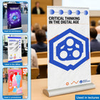 A3 Single Sided Table Top Retractable Banner Display