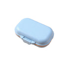7 Compartments Wheat Straw Pill Container