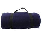 Warm Fleece Blanket Nylon Strap
