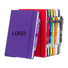 A5 Strap Customizable Thick Office Notebook