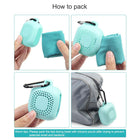 Quick Drying Towel With Silicone Case
