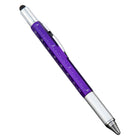 6-in-1 Plastic Tool Ballpoint Pen