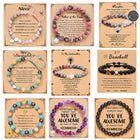 Natural Stone Beaded Bracelet