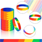 Silicone Rainbow Bracelets