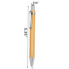Bamboo Wooden Retractable Ballpoint Pen