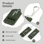Tri-band Outdoor Survival Whistle