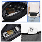 Waterproof Oxford Waist Bag: Side Headphone Port & Durable