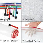 A4 Mesh Waterproof Zipper Bag
