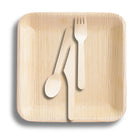6" Palm Leaf Bamboo Plates
