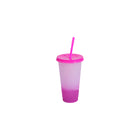 Color Changing Cups With Lids And Straws