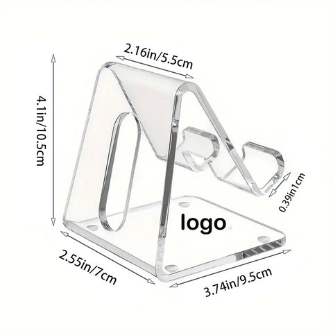 Acrylic Transparent Cell Phone Holder