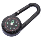 Mini Compass Carabiner Clip 3 In 1