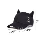 Safety Pin Metal Ring Baseball Cap