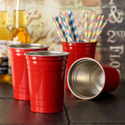 Reusable Stainless Steel Stadium Cup Party Pint Cups