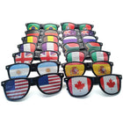 World Cup Flag Sticker Fashion Sunglasses