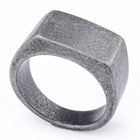 Rectangular Titanium Steel Ring