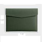 A7 Lichee Pattern Portfolio Envelope Case File Bags Document Holder with Snap Closure