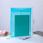 A4 Poly File Folders Tied Buckle-Transparent