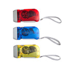 Portable Hand-Crank Led Flashlight