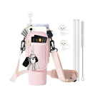 40Oz Neoprene Stanley Carrier Sleeve Set with Straw