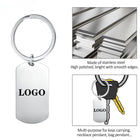 Stainless Steel Family Keychain