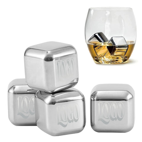 304 Stainless Steel Whiskey Ice Cubes
